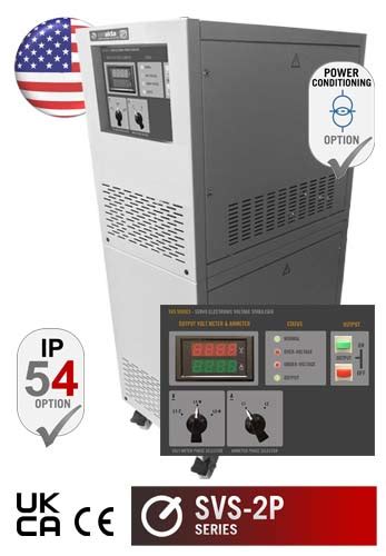 SVS Single Phase Servo Voltage Stabilizers .
